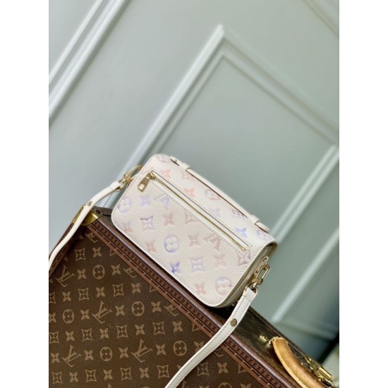 Replica Louis Vuitton M25682 Borsa a tracolla Pochette Métis East West Imitazioni Replica Louis Vuitton M25682 Borsa a tracolla Pochette Métis East West