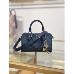 Louis Vuitton Nano Speedy Handbag M26510 Blu scuro Louis Vuitton Nano Speedy Handbag M26510 Blu scuro