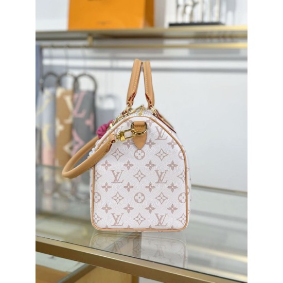 Replica Louis Vuitton Speedy Soft 30 Lucky Bag M15108 Bianco bicolore Imitazioni Replica Louis Vuitton Speedy Soft 30 Lucky Bag M15108 Bianco bicolore