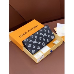 Louis Vuitton Portafoglio verticale Zippy M62295 Blu Louis Vuitton Portafoglio verticale Zippy M62295 Blu