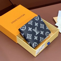 Replica LV Portafogli multipli M61695 Blu