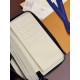 Replica Pari LV Portafoglio verticale Zippy M62295 Bianco bicolore Imitazioni Replica Pari LV Portafoglio verticale Zippy M62295 Bianco bicolore