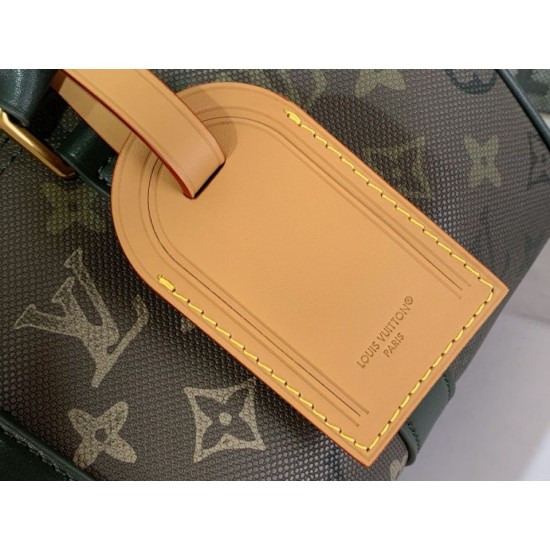Replica M26930 Borsa da viaggio LV Keepall Bandoulière 25 Verde Imitazioni Replica M26930 Borsa da viaggio LV Keepall Bandoulière 25 Verde