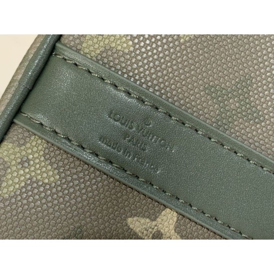 Replica M26930 Borsa da viaggio LV Keepall Bandoulière 25 Verde Imitazioni Replica M26930 Borsa da viaggio LV Keepall Bandoulière 25 Verde