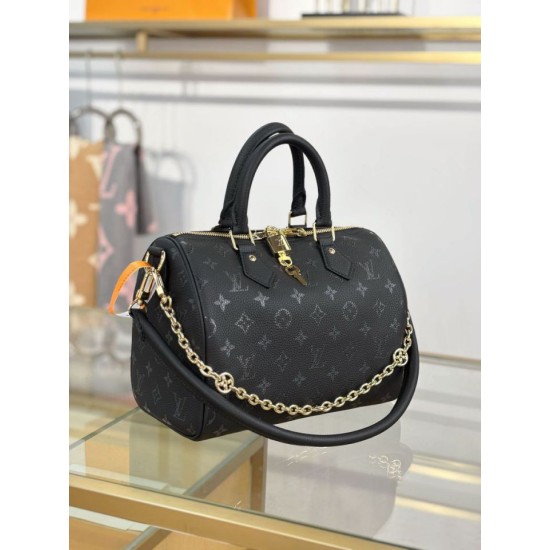 Replica Borse Alta Qualità Speedy Bandoulière 25 M26486 Nero Imitazioni Replica Borse Alta Qualità Speedy Bandoulière 25 M26486 Nero