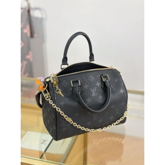 Replica Borse Alta Qualità Speedy Bandoulière 25 M26486 Nero Imitazioni Replica Borse Alta Qualità Speedy Bandoulière 25 M26486 Nero