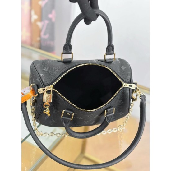 Replica Borse Alta Qualità Speedy Bandoulière 25 M26486 Nero Imitazioni Replica Borse Alta Qualità Speedy Bandoulière 25 M26486 Nero