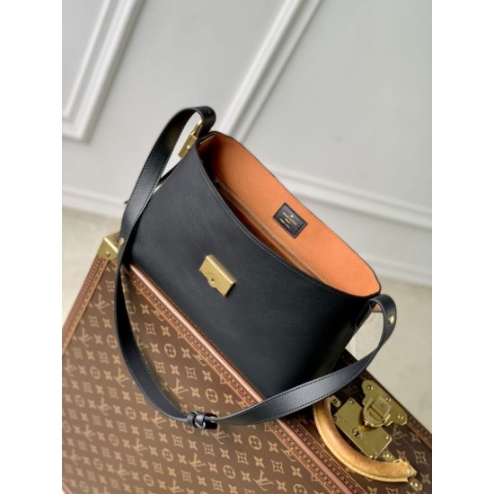 Replica Borsa a tracolla Louis Vuitton Low Key Messenger M13148 Nero Imitazioni Replica Borsa a tracolla Louis Vuitton Low Key Messenger M13148 Nero