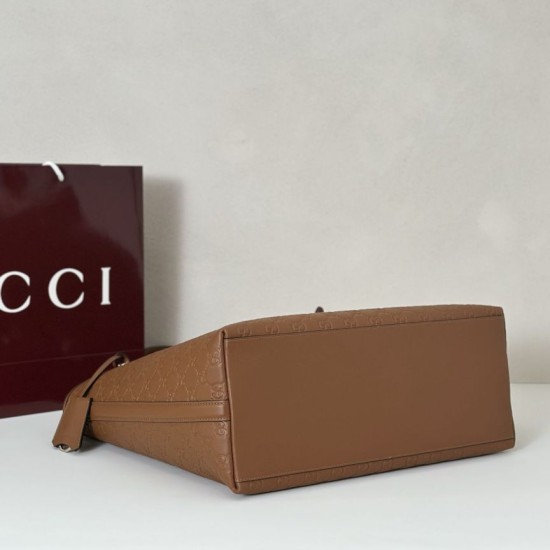 Replica Borsa tote media Gucci GG Emblem 847456 Bordeaux Imitazioni Replica Borsa tote media Gucci GG Emblem 847456 Bordeaux