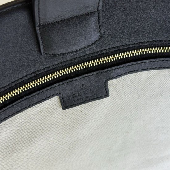 Replica Gucci 833660 Borse Alta Qualità a secchiello piccola Nera Imitazioni Replica Gucci 833660 Borse Alta Qualità a secchiello piccola Nera