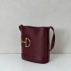Replica Gucci 833660 Borsa a secchiello piccola Bordeaux Imitazioni Replica Gucci 833660 Borsa a secchiello piccola Bordeaux