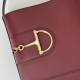 Replica Gucci 833660 Borsa a secchiello piccola Bordeaux Imitazioni Replica Gucci 833660 Borsa a secchiello piccola Bordeaux