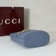 Replica Gucci 833660 Borsa a secchiello piccola Blu Imitazioni Replica Gucci 833660 Borsa a secchiello piccola Blu