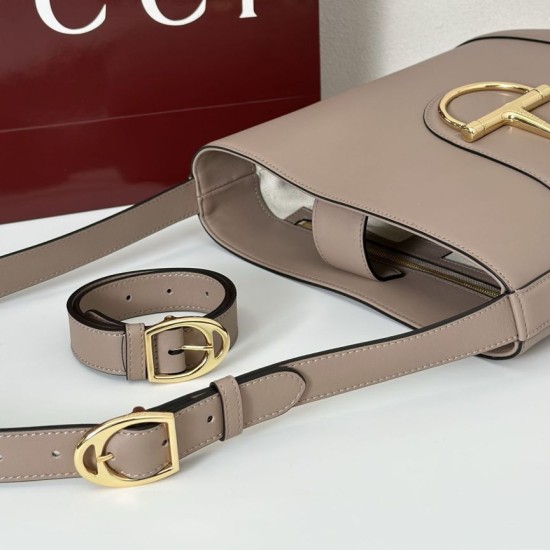 Replica Gucci 833660 Borsa a secchiello piccola Rosa Imitazioni Replica Gucci 833660 Borsa a secchiello piccola Rosa