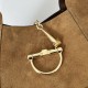 Replica Borsa a mano media Gucci Softbit in pelle scamosciata 837467 Marrone Imitazioni Replica Borsa a mano media Gucci Softbit in pelle scamosciata 837467 Marrone