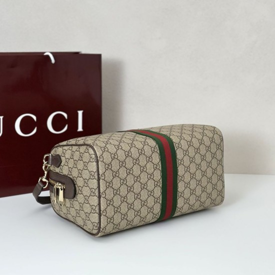 Replica Borse bauletto grande Gucci Ophidia Marrone 836824 Imitazioni Replica Borse bauletto grande Gucci Ophidia Marrone 836824