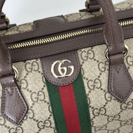 Replica Borse bauletto grande Gucci Ophidia Marrone 836824 Imitazioni Replica Borse bauletto grande Gucci Ophidia Marrone 836824