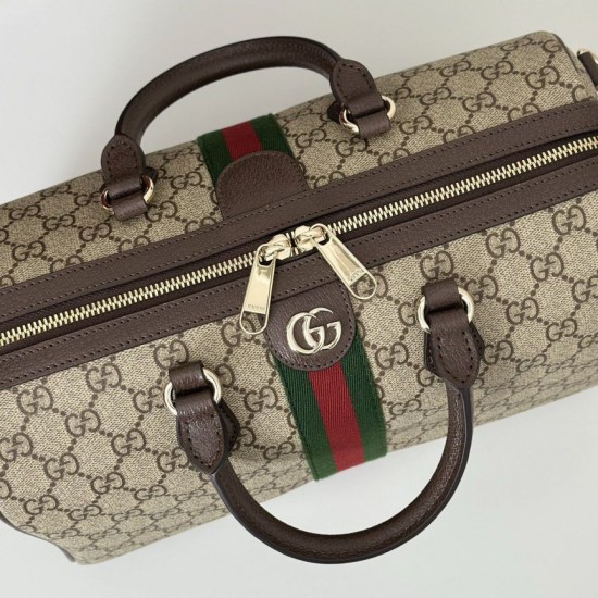 Replica Borse bauletto grande Gucci Ophidia Marrone 836824 Imitazioni Replica Borse bauletto grande Gucci Ophidia Marrone 836824