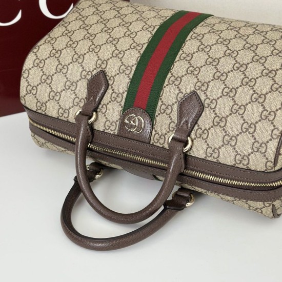 Replica Borse bauletto grande Gucci Ophidia Marrone 836824 Imitazioni Replica Borse bauletto grande Gucci Ophidia Marrone 836824