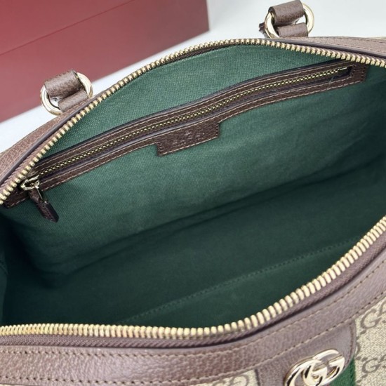 Replica Borse bauletto grande Gucci Ophidia Marrone 836824 Imitazioni Replica Borse bauletto grande Gucci Ophidia Marrone 836824