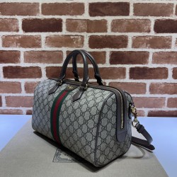 Borsa a mano media Gucci Ophidia GG 772065 Marrone Borsa a mano media Gucci Ophidia GG 772065 Marrone