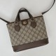 Replica Borsa tote piccola Gucci Ophidia 811716 caffè