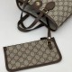 Replica Borsa tote piccola Gucci Ophidia 811716 caffè