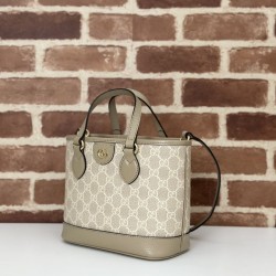Replica Borsa tote piccola Gucci Ophidia 811716 marrone Imitazioni Replica Borsa tote piccola Gucci Ophidia 811716 marrone