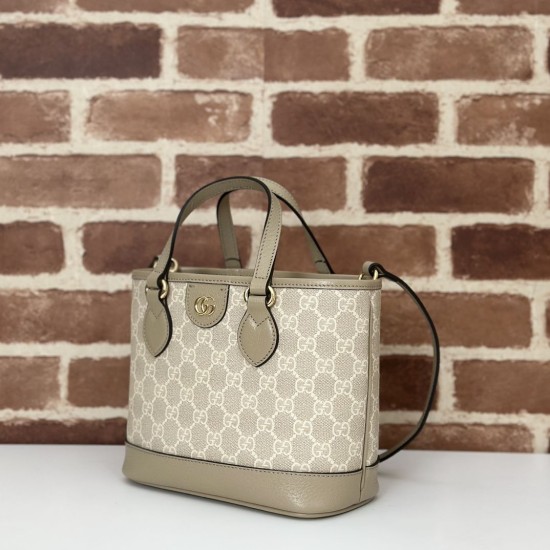 Replica Borsa tote piccola Gucci Ophidia 811716 marrone Imitazioni Replica Borsa tote piccola Gucci Ophidia 811716 marrone