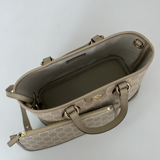 Replica Borsa tote piccola Gucci Ophidia 811716 marrone Imitazioni Replica Borsa tote piccola Gucci Ophidia 811716 marrone