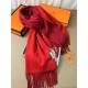 Replica Scialle reversibile classico in cashmere bicolore Hermès 70 x 200 Rosso Imitazioni Replica Scialle reversibile classico in cashmere bicolore Hermès 70 x 200 Rosso