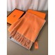 Replica Borsa Scialle reversibile classico in cashmere bicolore Hermès 70 x 200 Arancione Imitazioni Replica Borsa Scialle reversibile classico in cashmere bicolore Hermès 70 x 200 Arancione