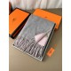 Replica Scialle reversibile classico in cashmere bicolore Hermès 70 x 200 Grigio/Rosa Imitazioni Replica Scialle reversibile classico in cashmere bicolore Hermès 70 x 200 Grigio/Rosa