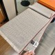 Replica Sciarpa in lana a spina di pesce Hermès 36 x 200 cm Grigio Imitazioni Replica Sciarpa in lana a spina di pesce Hermès 36 x 200 cm Grigio