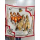 Replica Borsa Scialle Hermès reversibile in velluto tono su tono con finimenti per cavalli stile balestra 135 Rosso Imitazioni Replica Borsa Scialle Hermès reversibile in velluto tono su tono con finimenti per cavalli stile balestra 135 Rosso