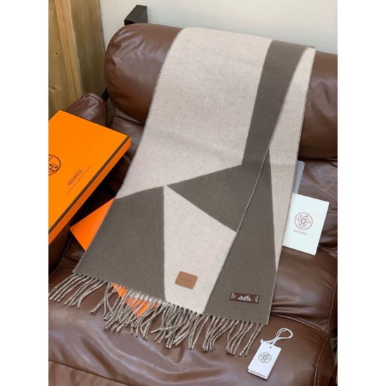 Replica Sciarpa Hermès in cashmere sfumato multicolore da coppia 32 x 190 Grigio Imitazioni Replica Sciarpa Hermès in cashmere sfumato multicolore da coppia 32 x 190 Grigio