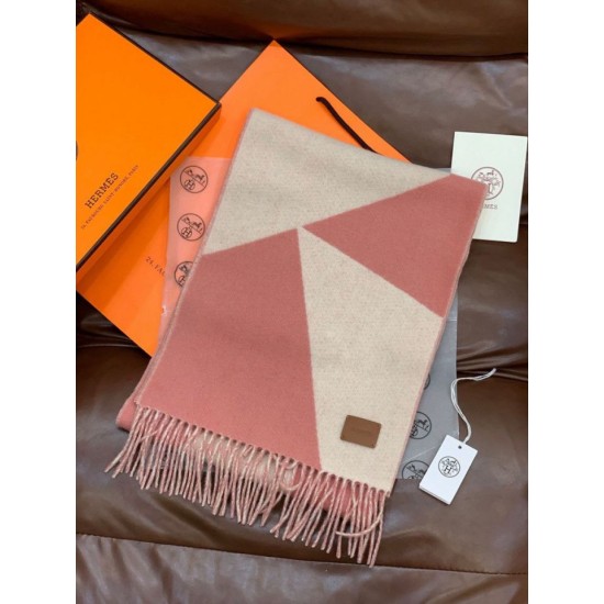 Replica Sciarpa Hermès in cashmere sfumato multicolore da coppia 32 x 190 Rosa Imitazioni Replica Sciarpa Hermès in cashmere sfumato multicolore da coppia 32 x 190 Rosa