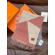 Replica Sciarpa Hermès in cashmere sfumato multicolore da coppia 32 x 190 Rosa Imitazioni Replica Sciarpa Hermès in cashmere sfumato multicolore da coppia 32 x 190 Rosa