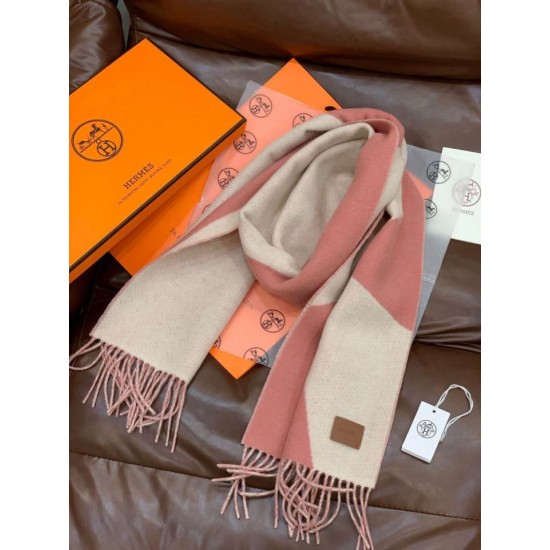Replica Sciarpa Hermès in cashmere sfumato multicolore da coppia 32 x 190 Rosa Imitazioni Replica Sciarpa Hermès in cashmere sfumato multicolore da coppia 32 x 190 Rosa