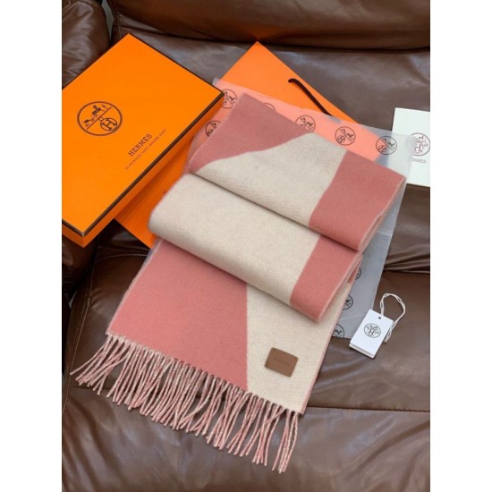 Replica Sciarpa Hermès in cashmere sfumato multicolore da coppia 32 x 190 Rosa Imitazioni Replica Sciarpa Hermès in cashmere sfumato multicolore da coppia 32 x 190 Rosa