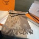 Replica Sciarpa classica reversibile in lana d'agnello Hermès 35 x 200 Marrone Imitazioni Replica Sciarpa classica reversibile in lana d'agnello Hermès 35 x 200 Marrone