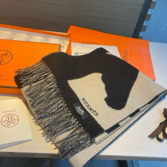 Replica Borsa Sciarpa Hermès Horse in cashmere 30 x 140 cm Nero Imitazioni Replica Borsa Sciarpa Hermès Horse in cashmere 30 x 140 cm Nero