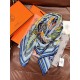 Replica Alta gamma Foulard quadrato in velluto intrecciato a mano Hermès, 140 blu Imitazioni Replica Alta gamma Foulard quadrato in velluto intrecciato a mano Hermès, 140 blu