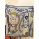 Replica Alta gamma Foulard quadrato in velluto intrecciato a mano Hermès, 140 blu Imitazioni Replica Alta gamma Foulard quadrato in velluto intrecciato a mano Hermès, 140 blu