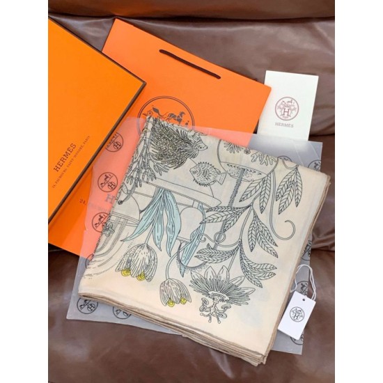 Replica Hermès Rare Treasures Fazzoletto in cashmere reversibile 140 02 Imitazioni Replica Hermès Rare Treasures Fazzoletto in cashmere reversibile 140 02