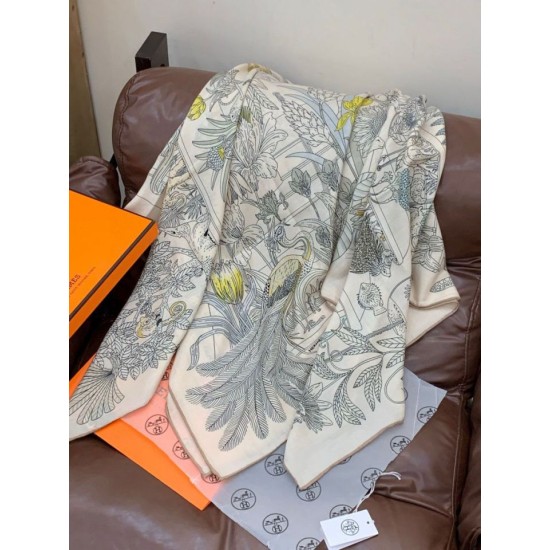 Replica Hermès Rare Treasures Fazzoletto in cashmere reversibile 140 02 Imitazioni Replica Hermès Rare Treasures Fazzoletto in cashmere reversibile 140 02