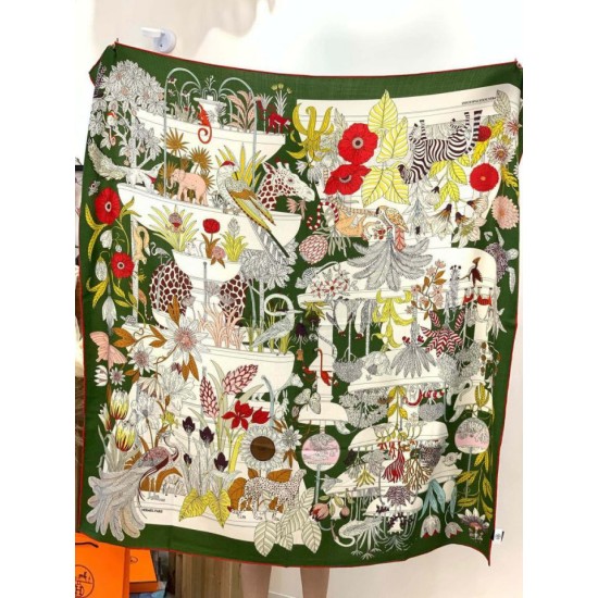 Replica Hermès Rare Treasures Fazzoletto in cashmere reversibile 140 04 Imitazioni Replica Hermès Rare Treasures Fazzoletto in cashmere reversibile 140 04