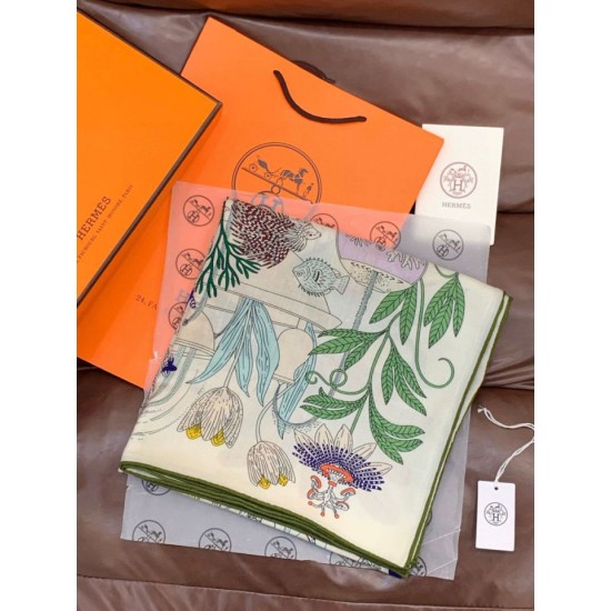 Replica Hermès Rare Treasures Fazzoletto in cashmere reversibile 140 05 Imitazioni Replica Hermès Rare Treasures Fazzoletto in cashmere reversibile 140 05