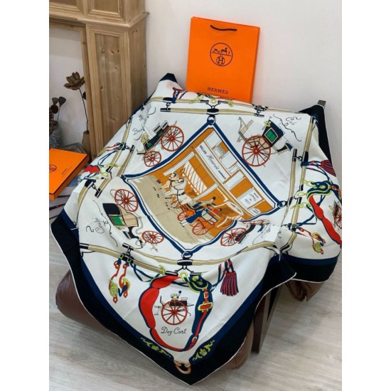 Replica Alta gamma Hermès Rare Treasures Fazzoletto in cashmere reversibile 140 Nero Imitazioni Replica Alta gamma Hermès Rare Treasures Fazzoletto in cashmere reversibile 140 Nero