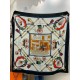Replica Alta gamma Hermès Rare Treasures Fazzoletto in cashmere reversibile 140 Nero Imitazioni Replica Alta gamma Hermès Rare Treasures Fazzoletto in cashmere reversibile 140 Nero